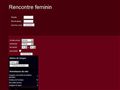 Rencontre  feminin gratuit entre femmes